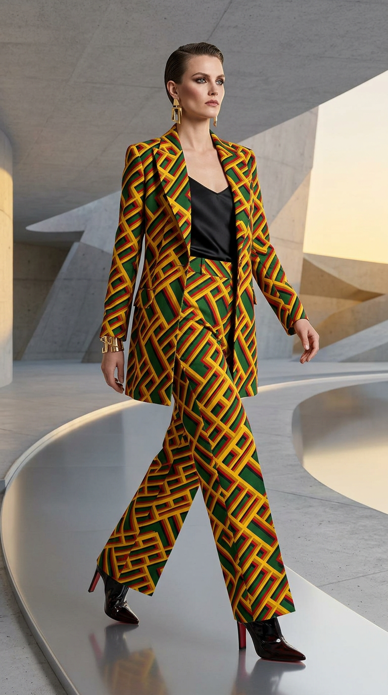 GEOMETRIC PRINT #CSBR100053